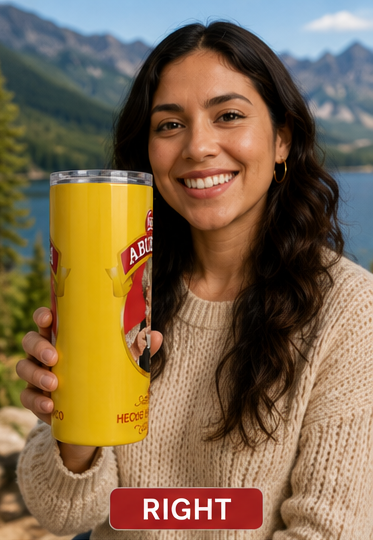 Chocolate Abuelita 20oz Skinny Tumbler