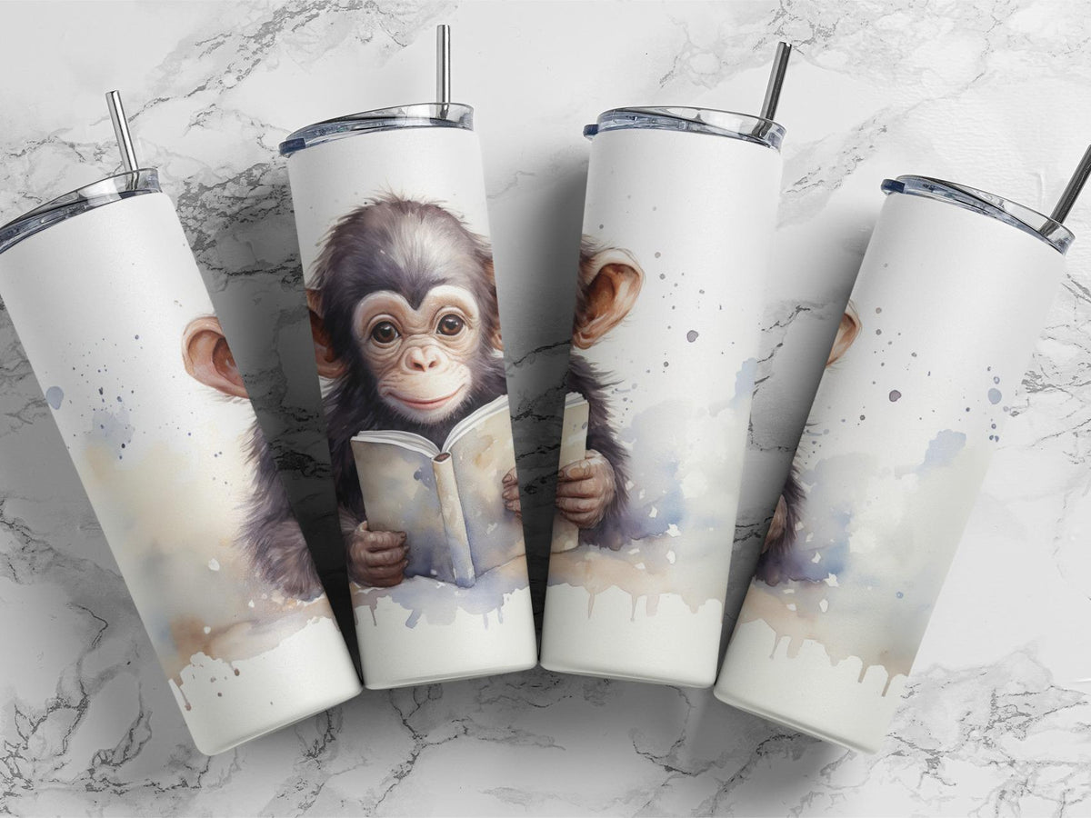 Reading Bear 20oz Skinny Tumbler