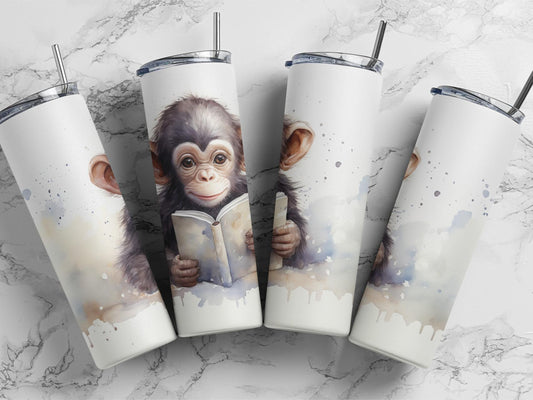 Reading Bear 20oz Skinny Tumbler