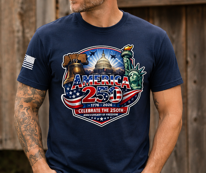 America 250 Anniversary T-Shirt | 1776–2026 Patriotic Independence Day Shirt