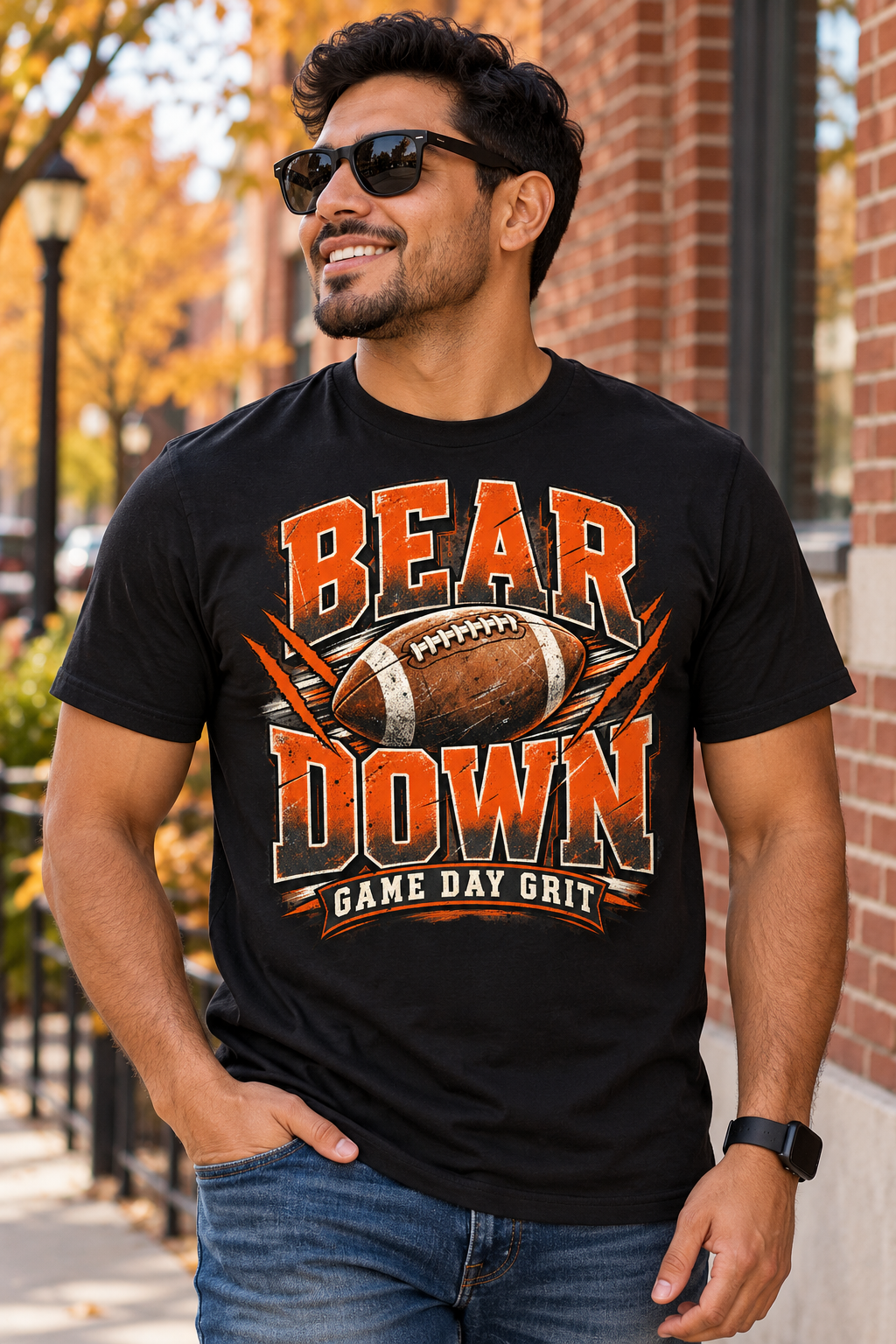 Bear Down Game Day Grit – Good Better Best Two-Sided T-Shirt