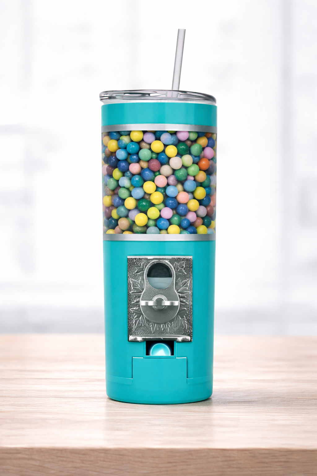 Gumball Retro Candy Machine 20oz Skinny Tumbler