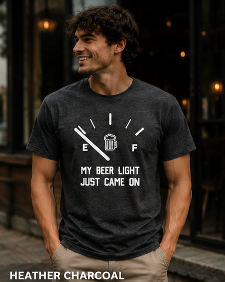 My Beer Light Turn On T-Shirt
