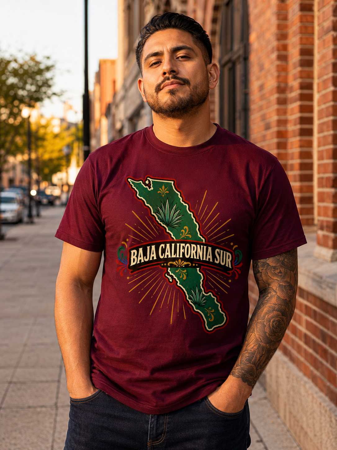 Baja California Sur Pride T-Shirt – Mexico State Graphic Tee