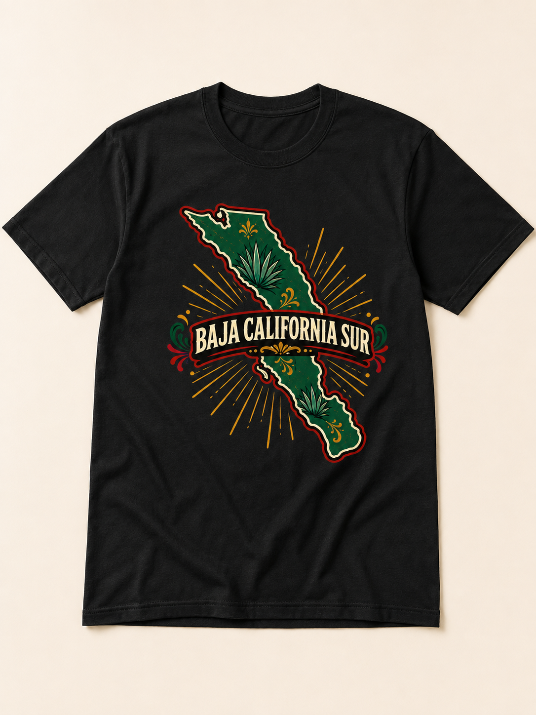Baja California Sur Pride T-Shirt – Mexico State Graphic Tee
