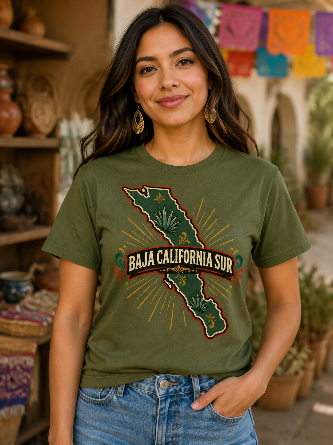 Baja California Sur Pride T-Shirt – Mexico State Graphic Tee