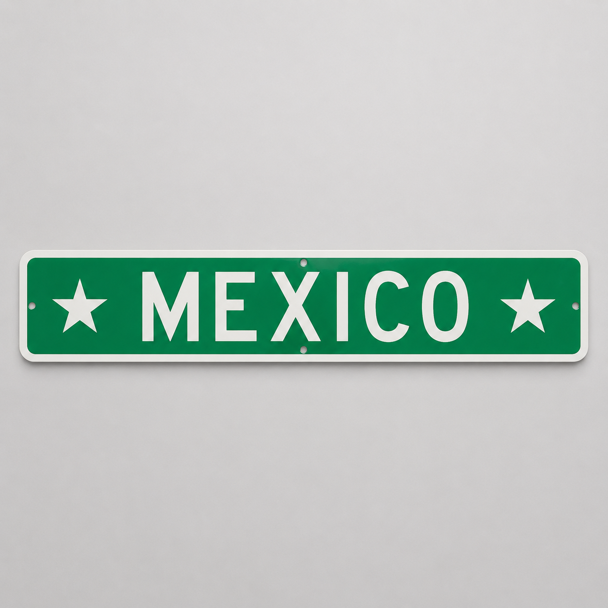 Mexico Street Sign