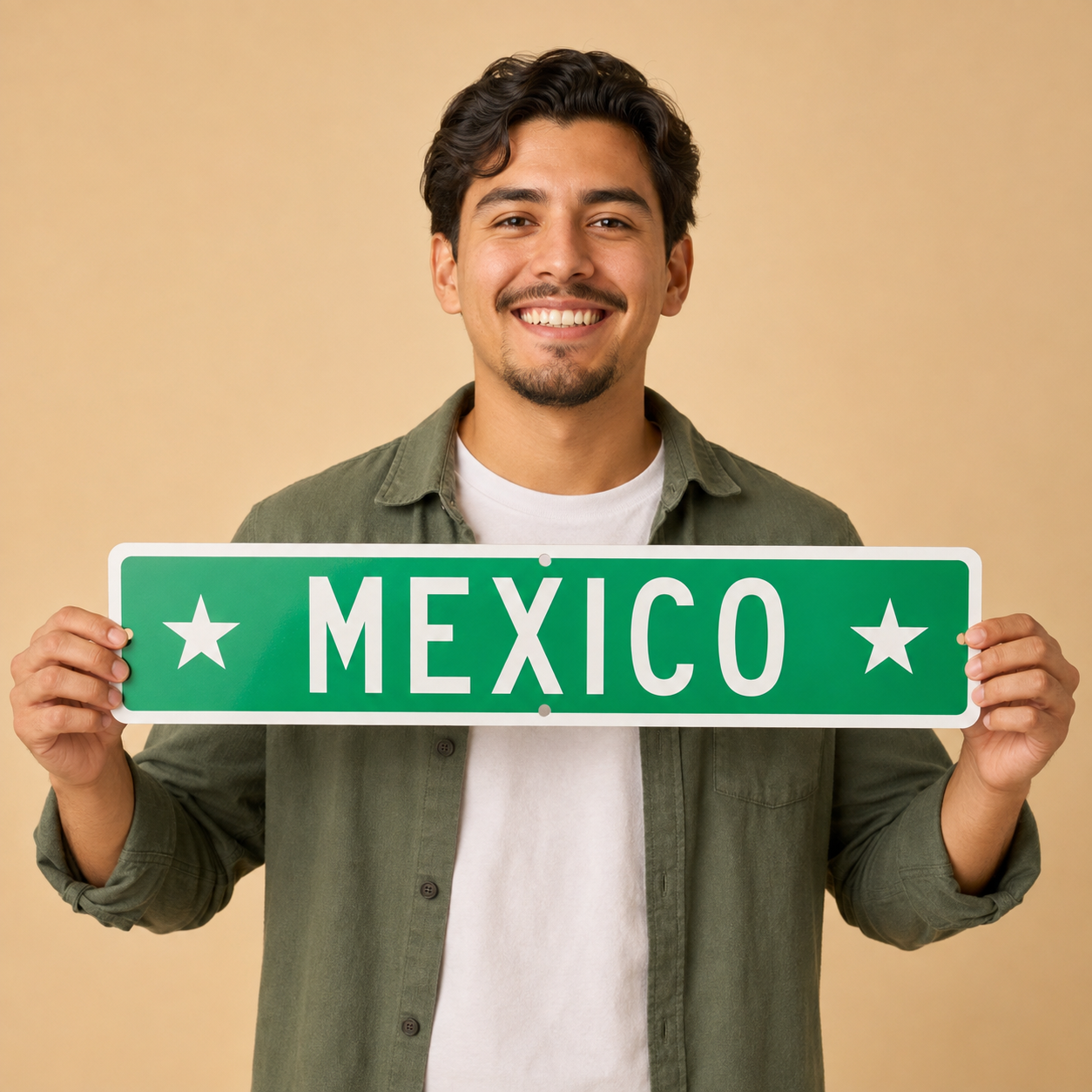 Mexico Street Sign