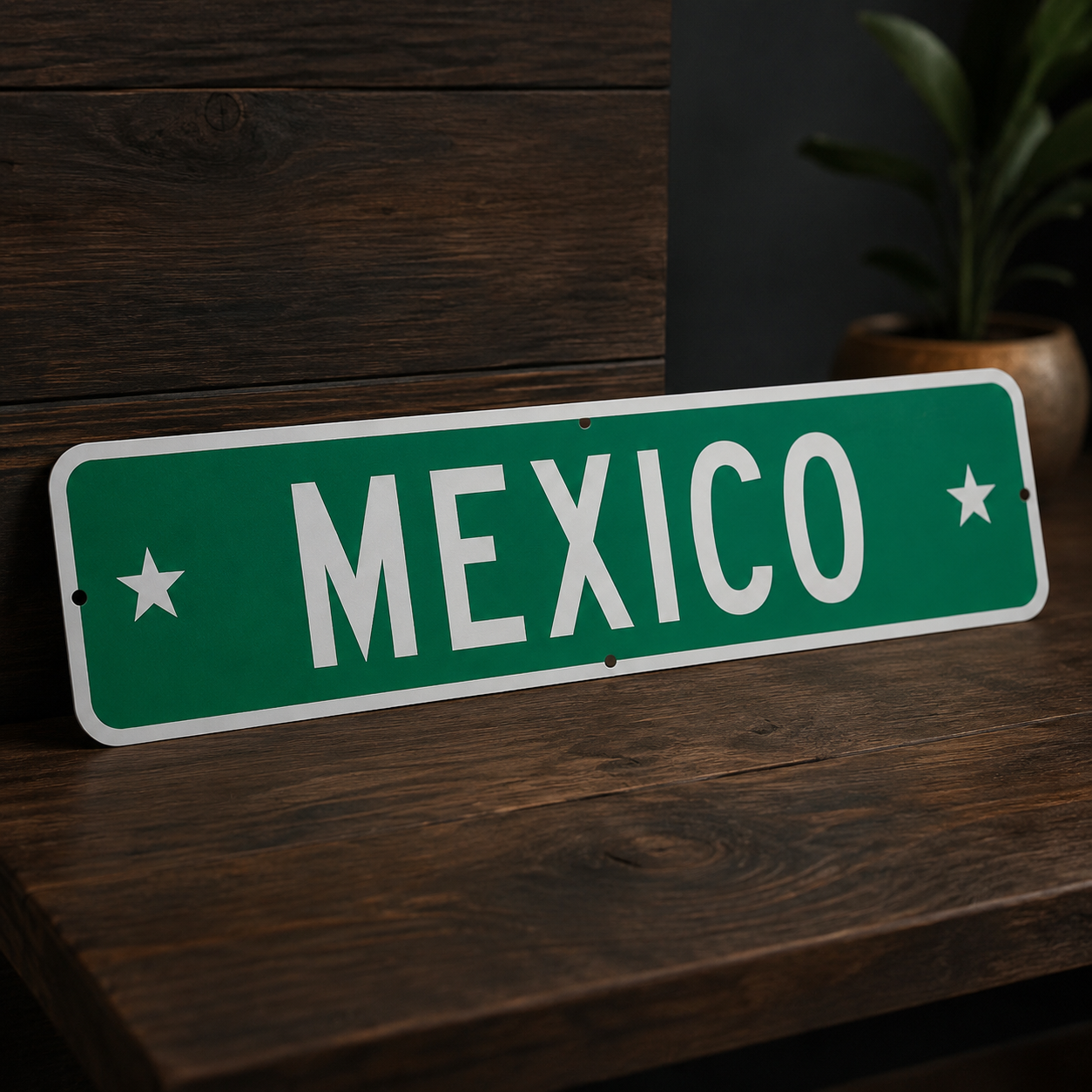 Mexico Street Sign
