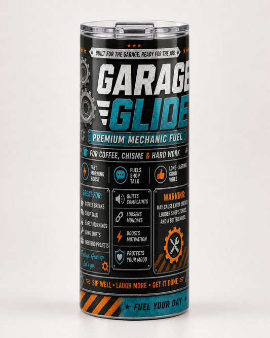 Garage Glide 20oz Skinny Tumbler