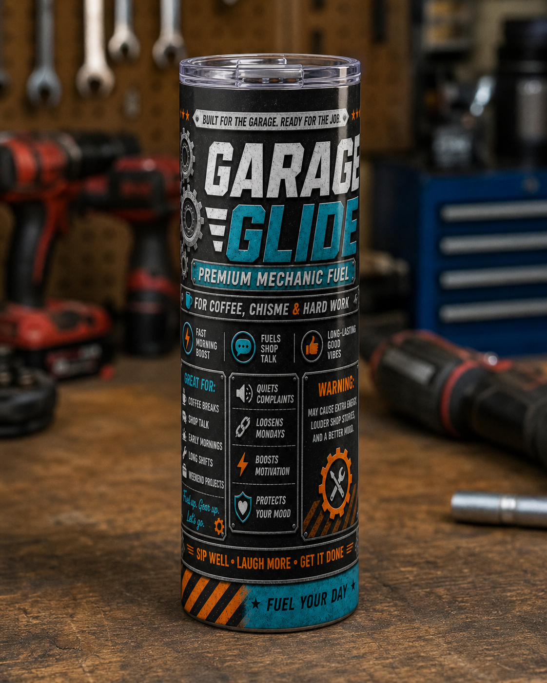 Garage Glide 20oz Skinny Tumbler