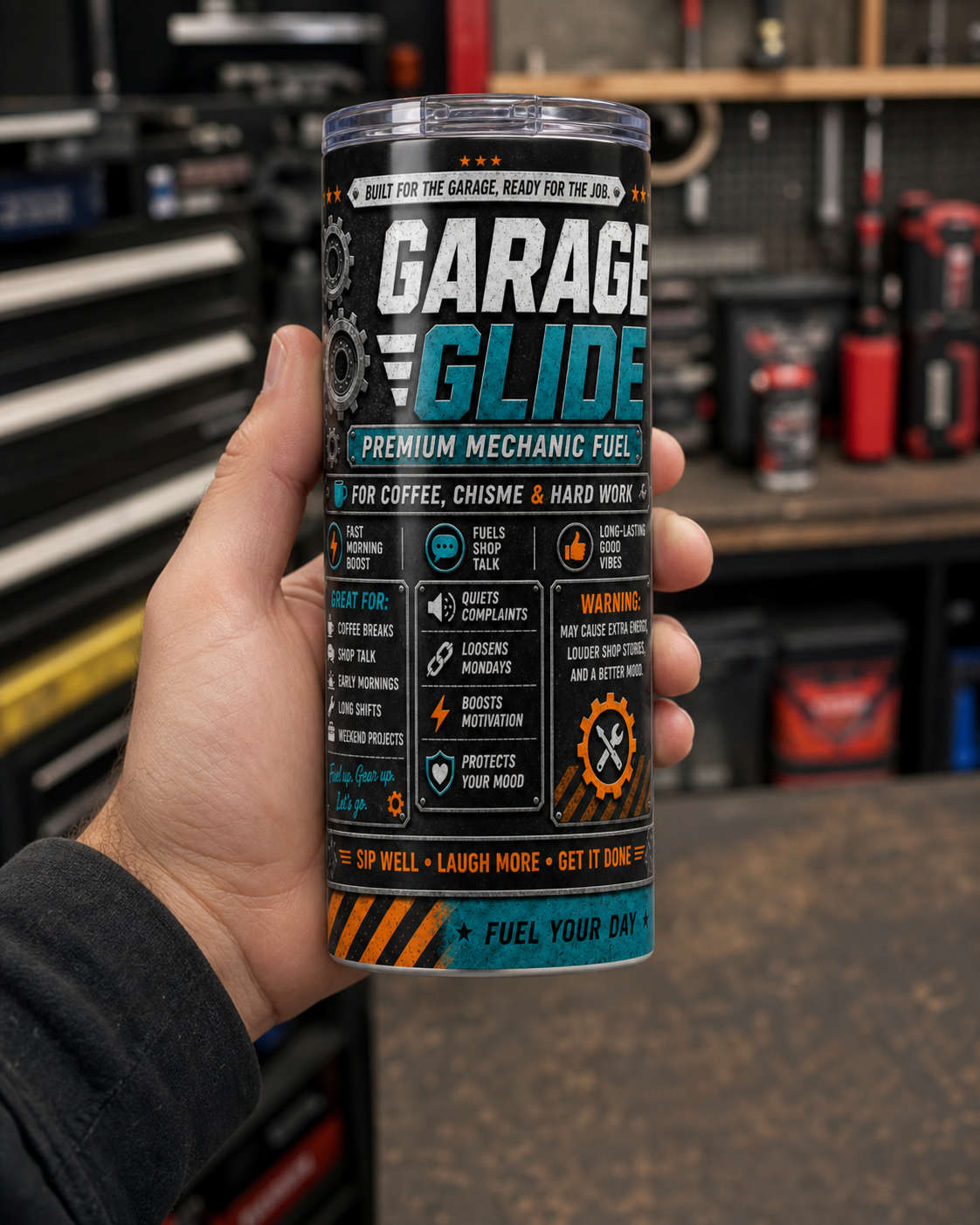 Garage Glide 20oz Skinny Tumbler