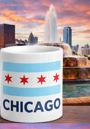 Chicago 12oz Mug Different Designs