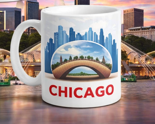 Chicago 12oz Mug Different Designs