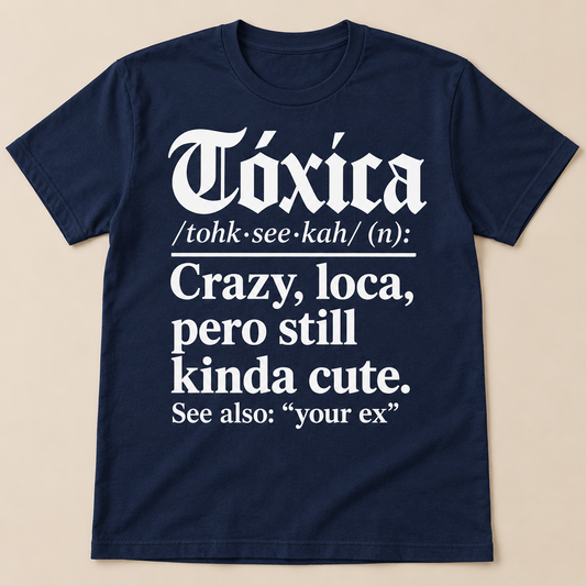 Camiseta Tóxica - Moda Divertida y Atrevida