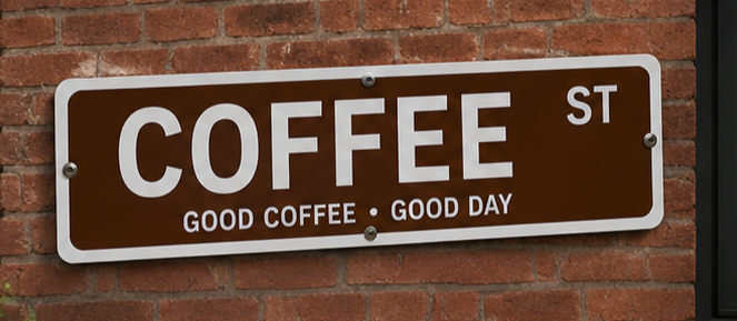 Custom Street Name Sign – Personalized “Your Words Here” Aluminum Sign
