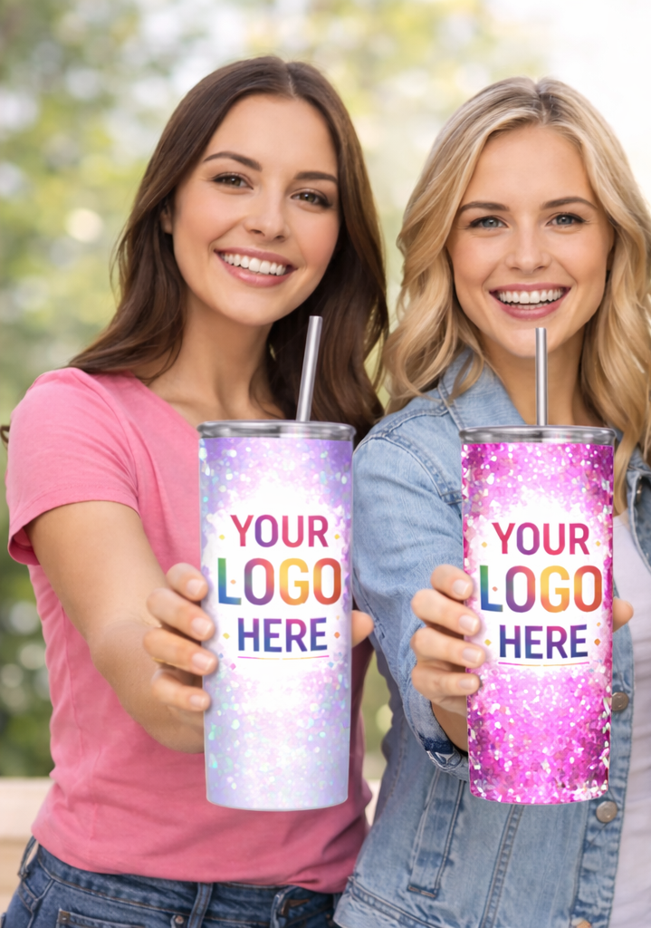 Custom 20oz Skinny Tumbler – Send Your Photo or Design