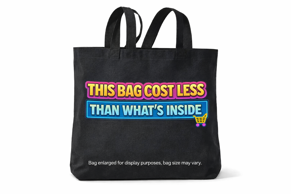 This Bag Cost Less Than What’s Inside Tote Bag