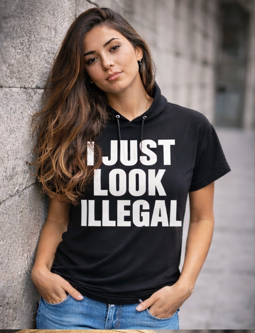 "I Just Look Illegal" Graphic T-Shirt