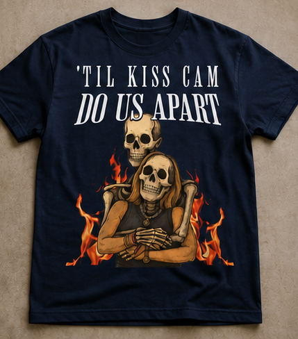 "Til Kiss Cam Do Us Apart" T-Shirt
