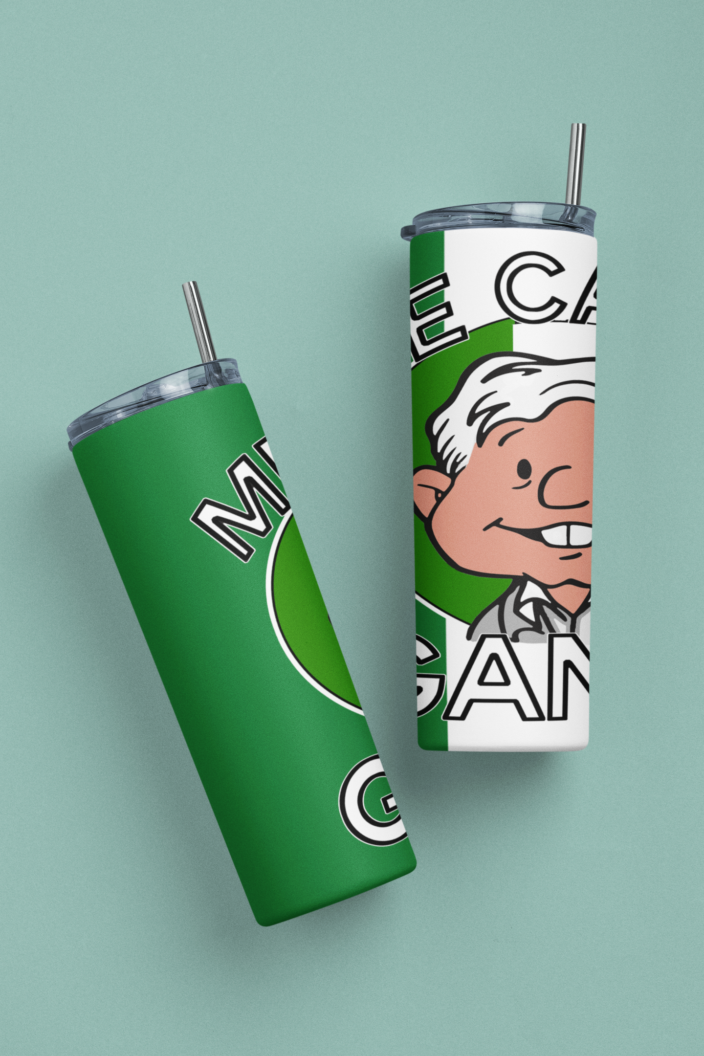 Mexican AMLO Me Canso Ganso 20oz Skinny Tumbler