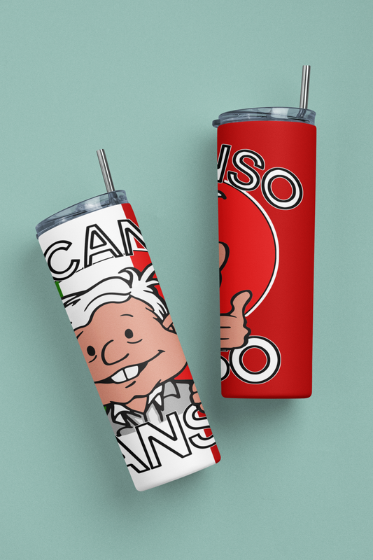 Mexican AMLO Me Canso Ganso 20oz Skinny Tumbler
