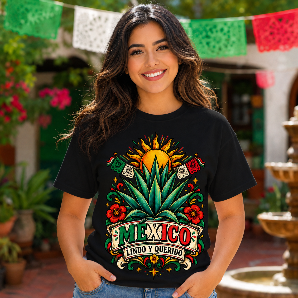México Lindo y Querido Agave T-Shirt