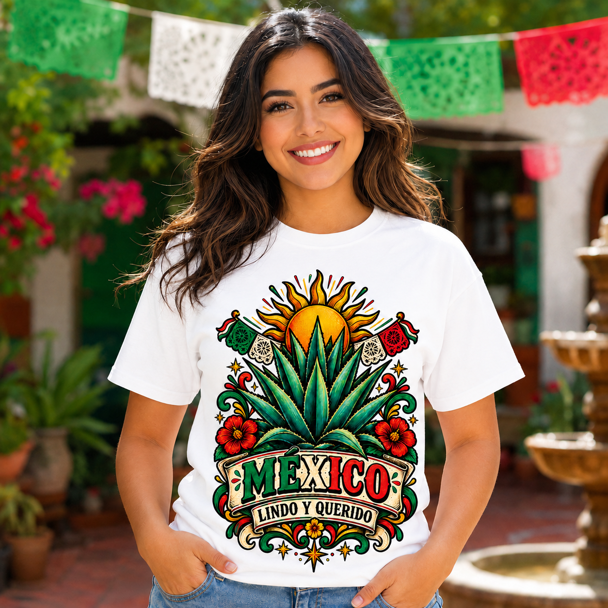 México Lindo y Querido Agave T-Shirt