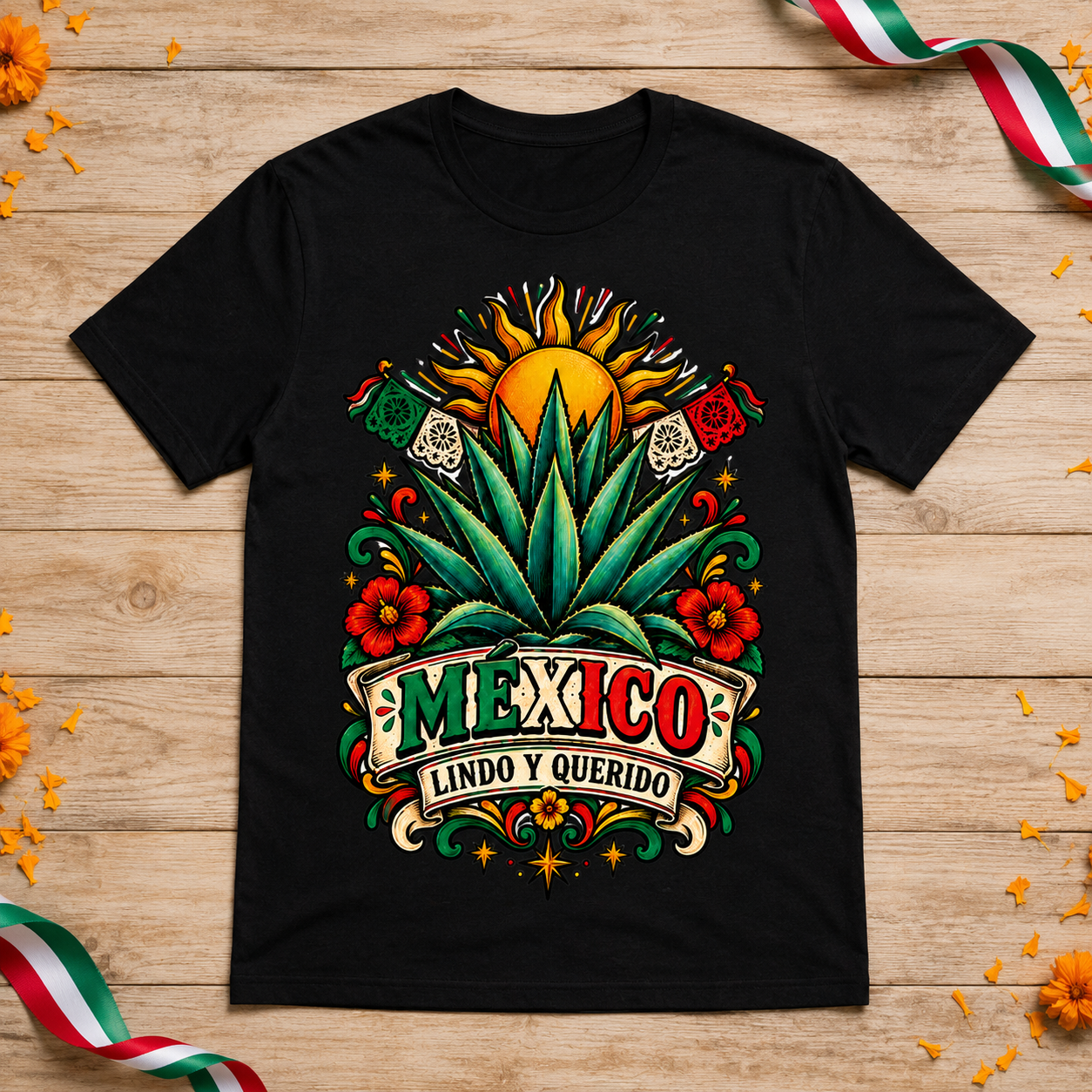 México Lindo y Querido Agave T-Shirt
