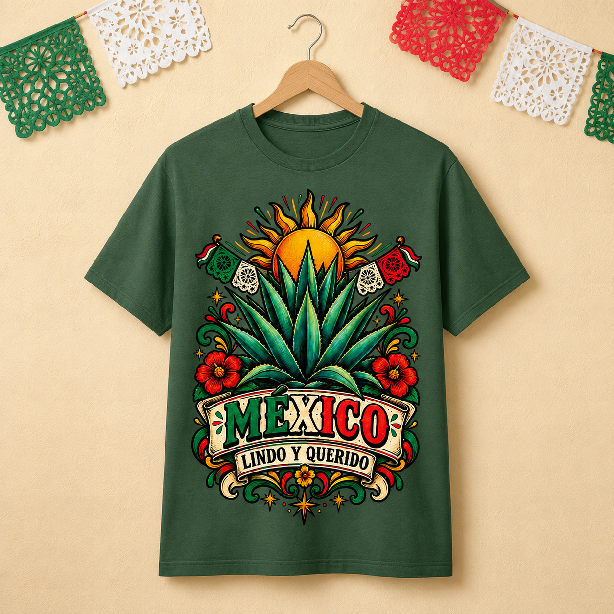México Lindo y Querido Agave T-Shirt