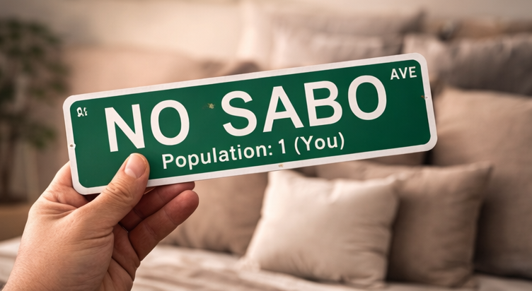Letrero de calle ligero de aluminio "NO SABO AVE" - Decoración divertida para el hogar latino, placa novedosa montable estilo Chicago, regalo para entusiastas de artículos para el hogar