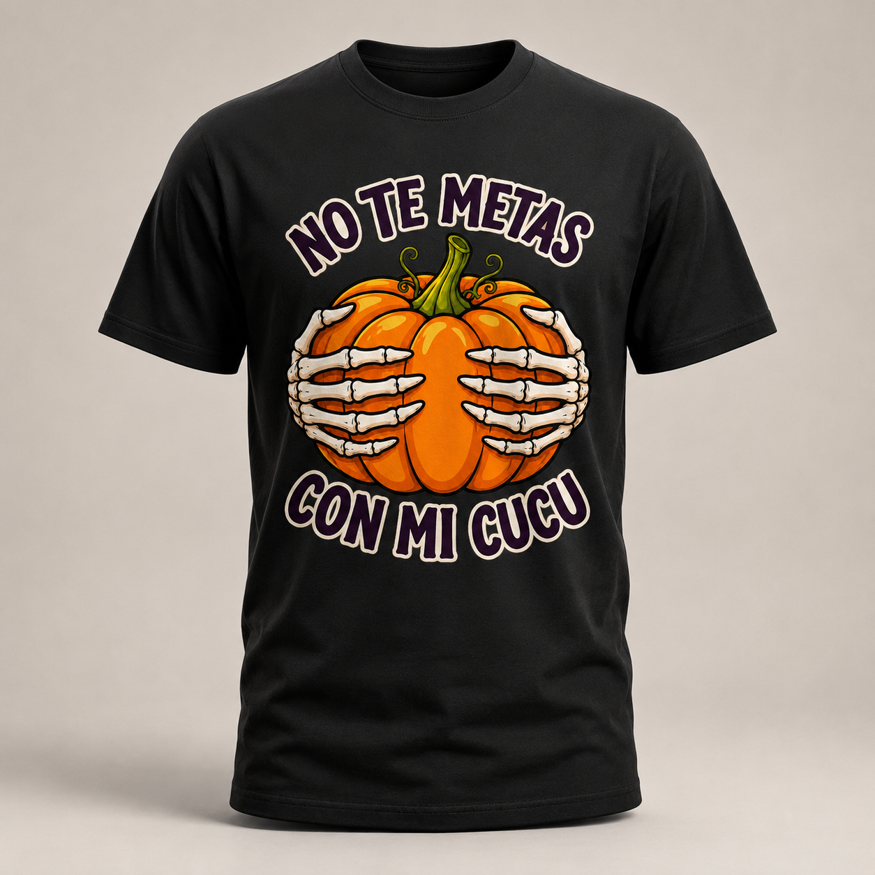 No Te Metas Con Mi Cucu Halloween T-Shirt