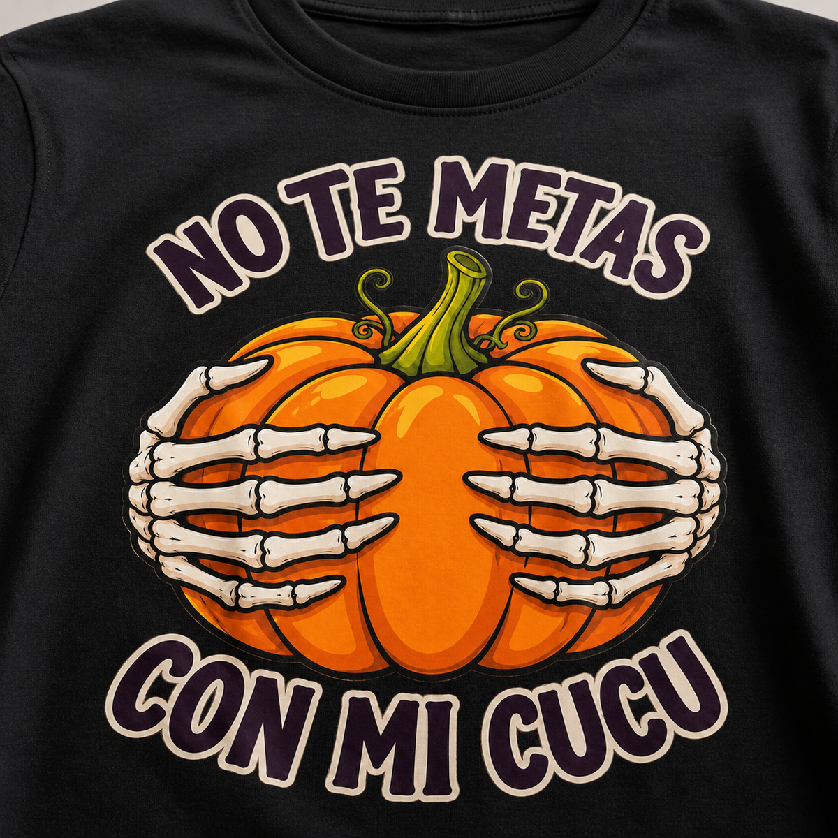 No Te Metas Con Mi Cucu Halloween T-Shirt