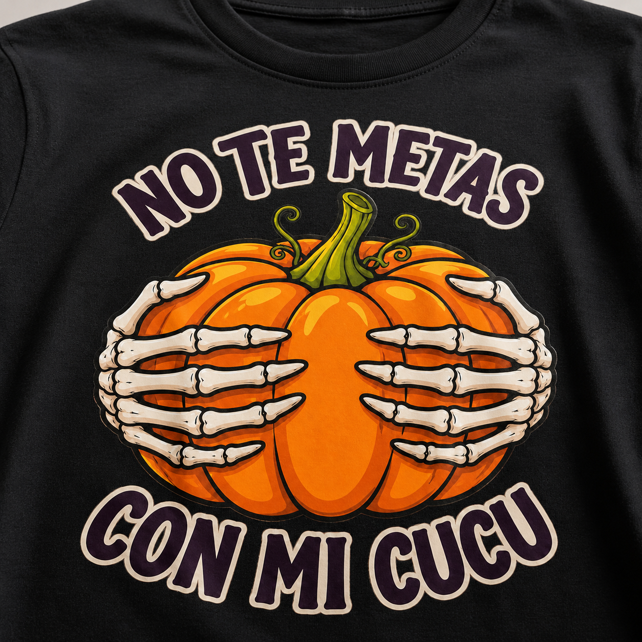 No Te Metas Con Mi Cucu Halloween T-Shirt