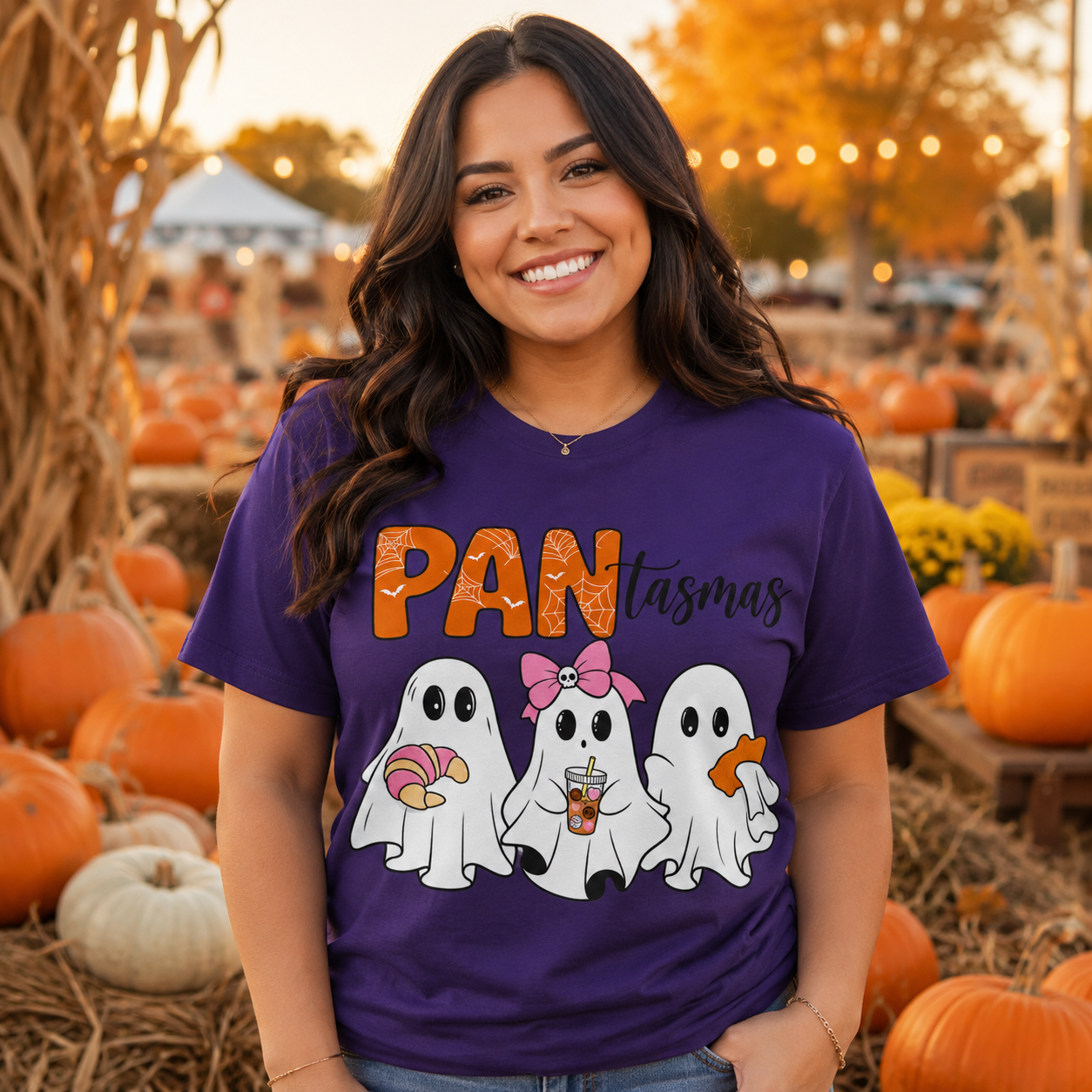 PANtasmas Pan Dulce Ghost Halloween T-Shirt