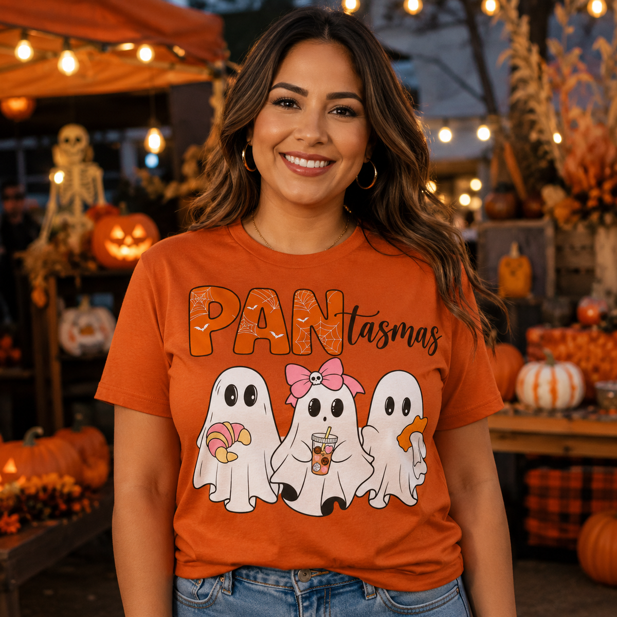 PANtasmas Pan Dulce Ghost Halloween T-Shirt