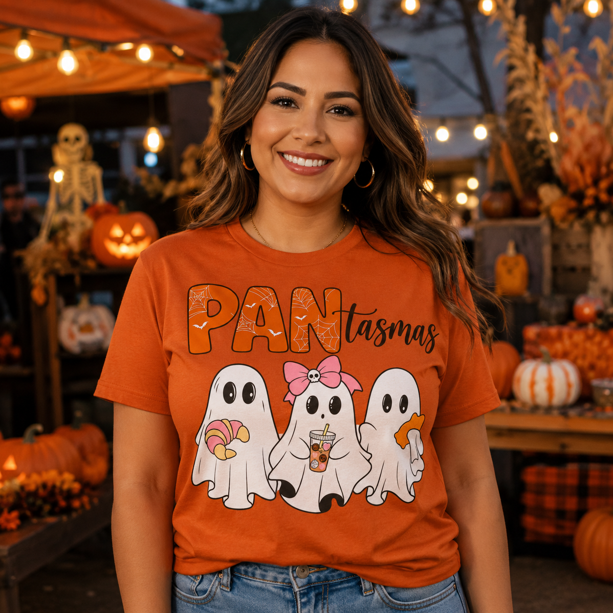 PANtasmas Pan Dulce Ghost Halloween T-Shirt