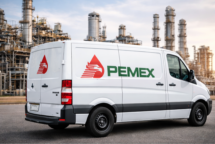 PEMEX Style Vinyl Car Decal