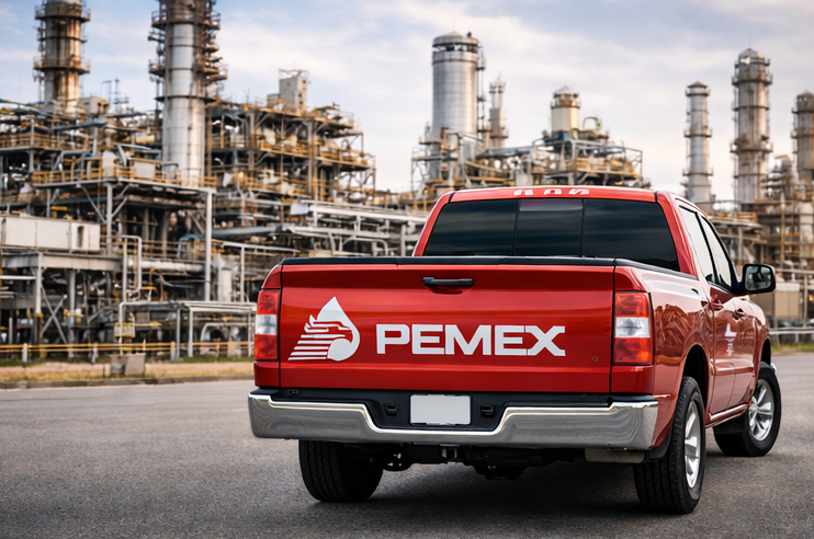 PEMEX Style Vinyl Car Decal
