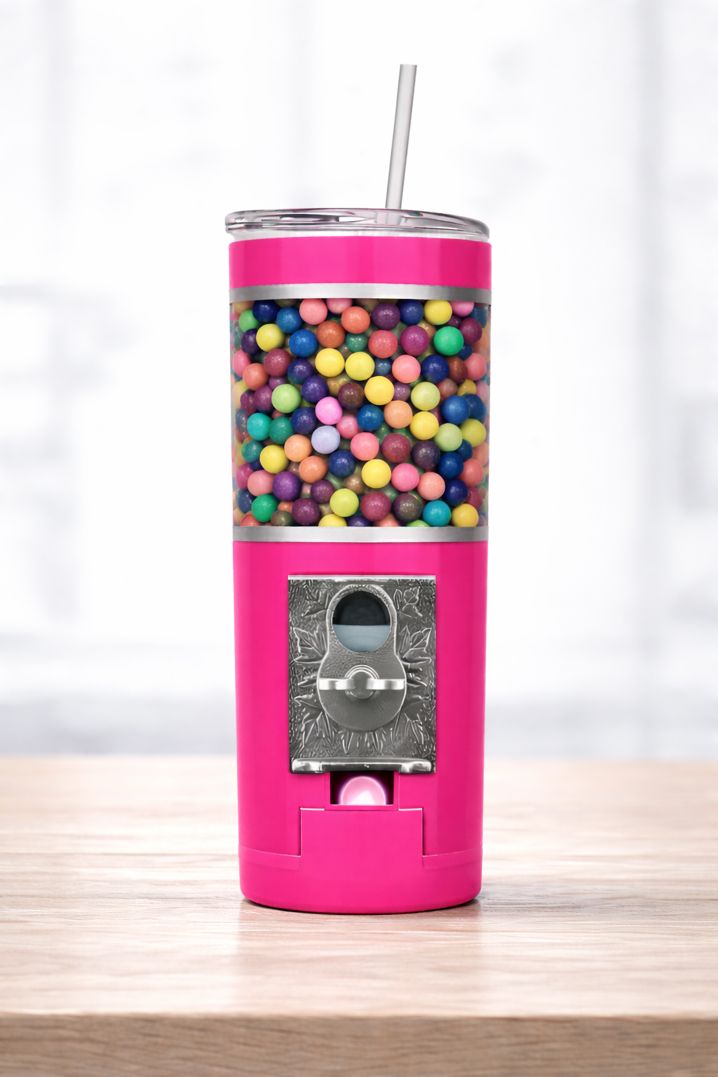 Gumball Retro Candy Machine 20oz Skinny Tumbler