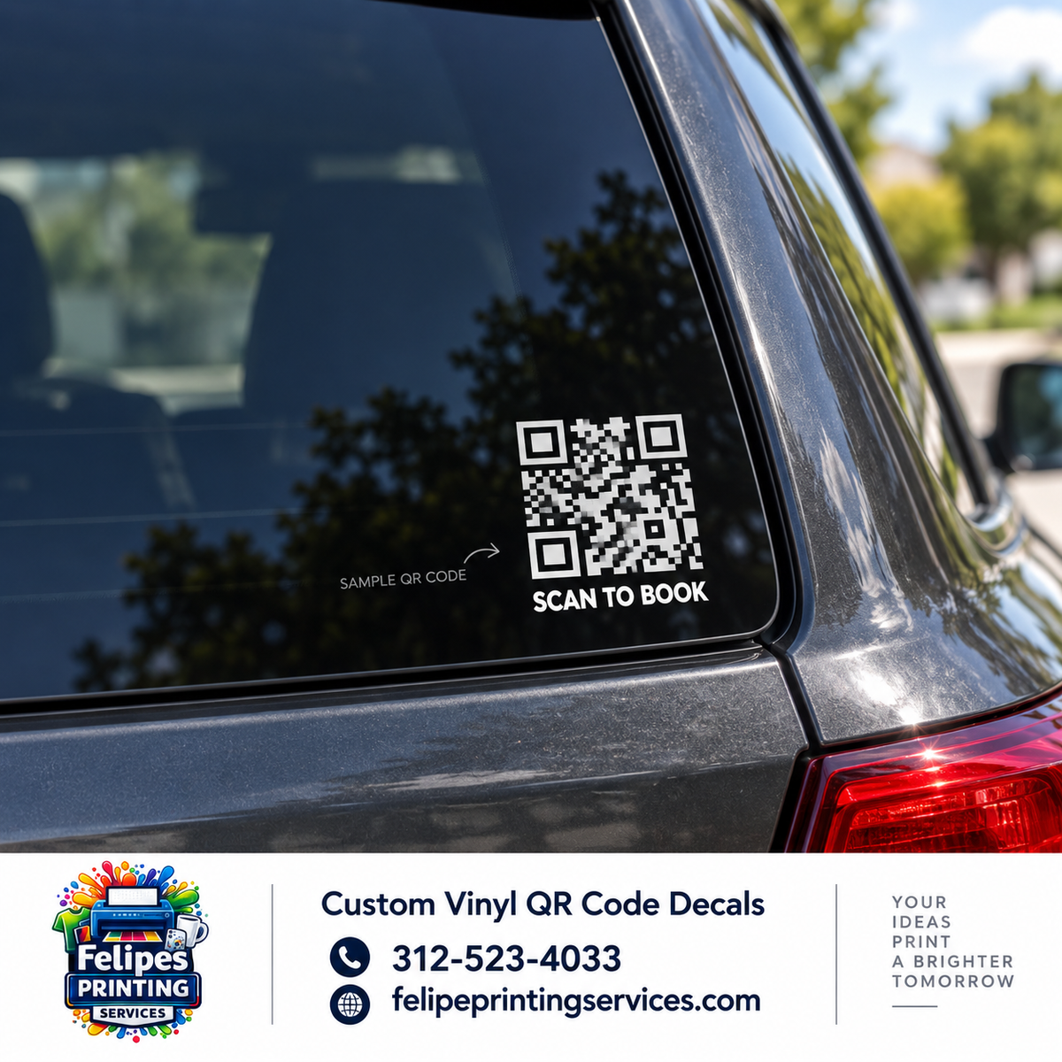 Custom QR Code Design — Website, Booking, Social Media & More