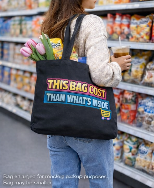This Bag Cost Less Than What’s Inside Tote Bag