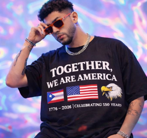 1776-2026 250th Anniversary Together We Are America Aesthetic Tee