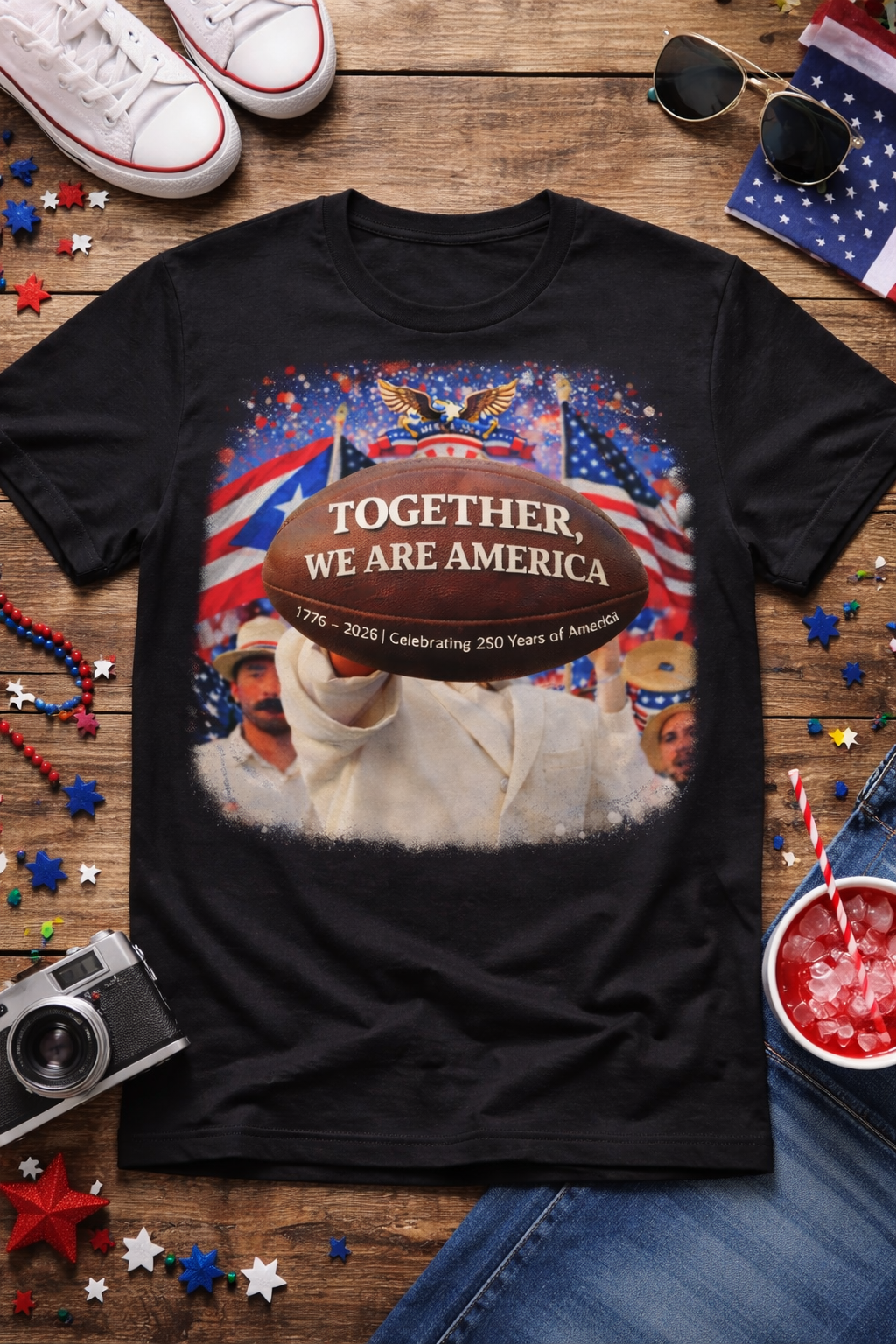 1776-2026 America 250th Anniversary T-Shirt
