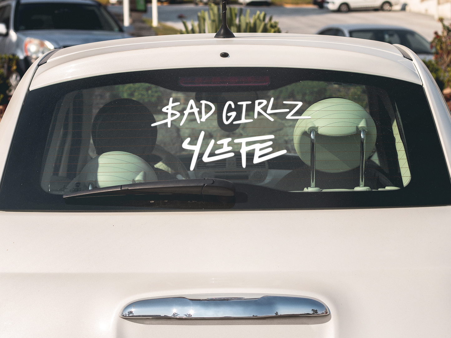 Sad Girlz 4 Life Car Decal.