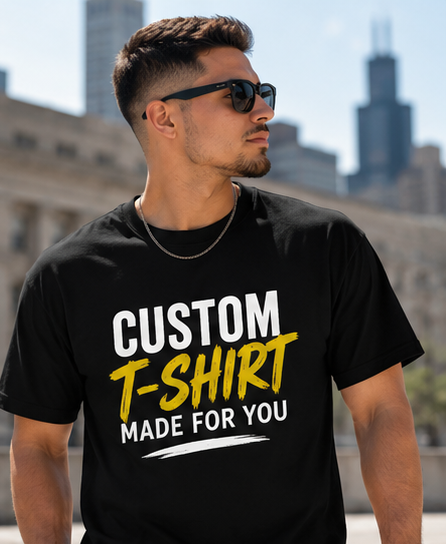 Custom Graphic T-Shirt – Your Design Printed