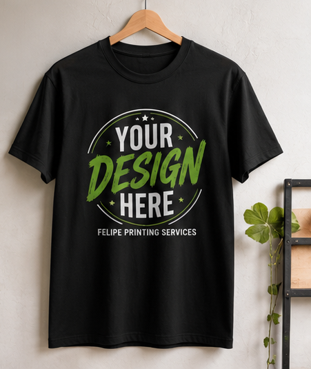 Custom Graphic T-Shirt – Your Design Printed