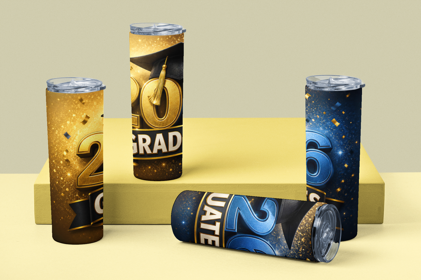 2026 Graduates 20oz Skinny Tumbler