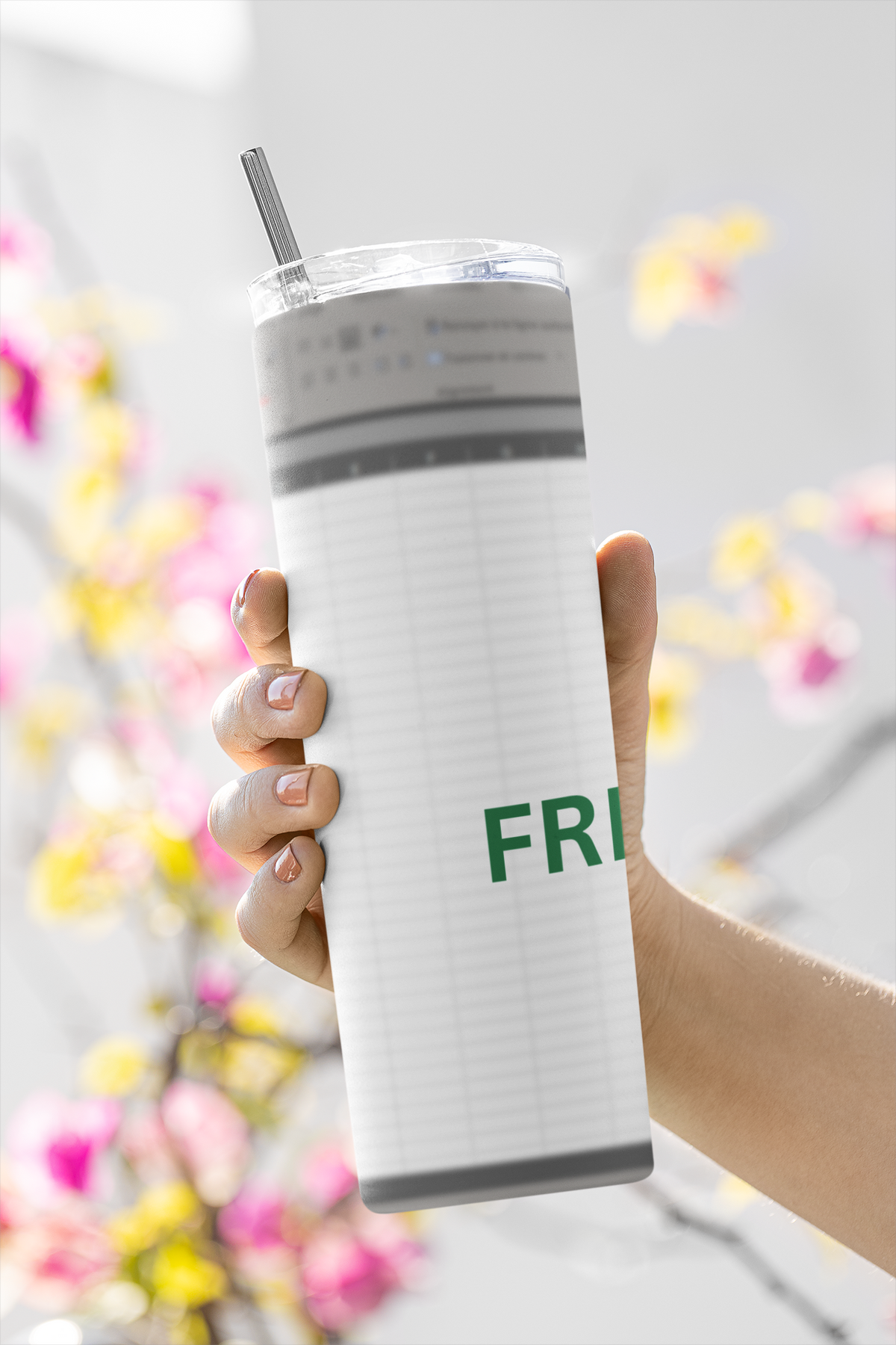 Freak In The Sheets 20oz Skinny Tumbler