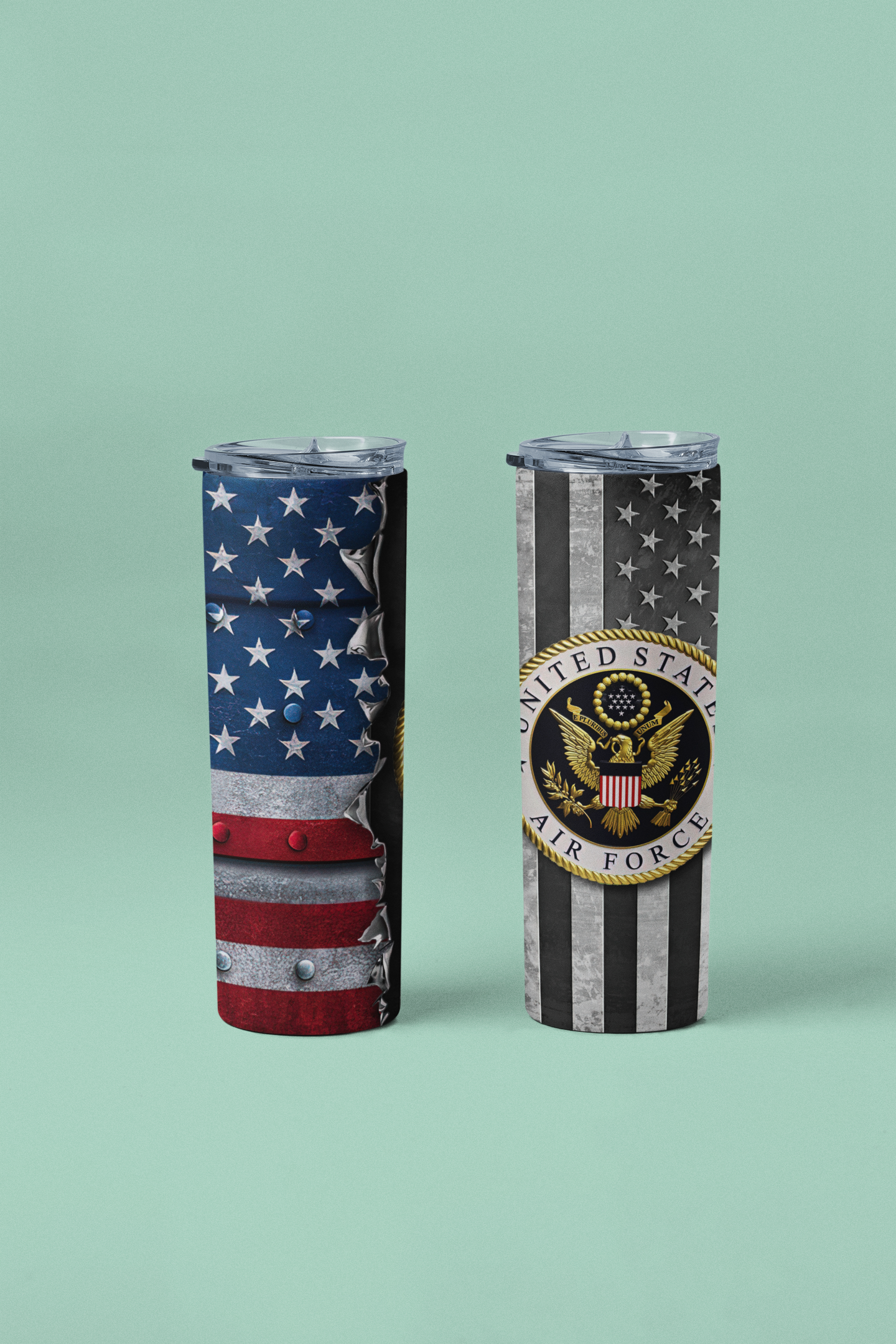 U.S.A. Air Force 20oz Skinny Tumbler